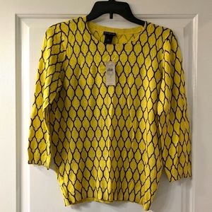 Ann Taylor 3/4 sleeve, lightweight sweater